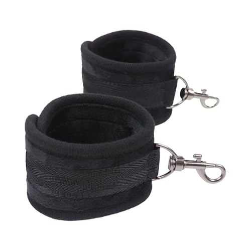 Spreader Bar Heavy Duty Expandable Exercise with 2 pcs Adjustable Strap, Yoga Training Fitness Gear, Workout Bar,Sports Gym Kit - style: Silver+Black Furry Kit