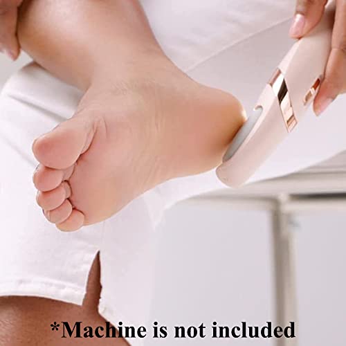 6 Pcs Pedicures Replacement Heads for Flawless Pedi Electric Tool Foot File | Pedi Replacement Roller Head Fit For Finishing Touch Flawless Pedi (3 Coarse & 3 Fine)