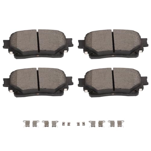 SCITOO D2305 Ceramic Brake Pads Sets Rear w/Hardware Replacement 2021-2024 For Lexus,2023 For Subaru,2020-2024 For Toyota - size: Rear D2305-9540