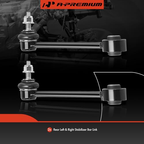 A-Premium 2 x Rear Sway Bar Links Stabilizer Bar Links, Compatible with Chevrolet Equinox 2018-2020 & GMC Terrain 2018-2020
