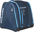 KULKEA Speed Pack Ski Boot Backpack - Ski Boot Bag With Open Pack Design - Durable, Spacious, Water Resistant Gear & Boot Storage - color: Blue Run