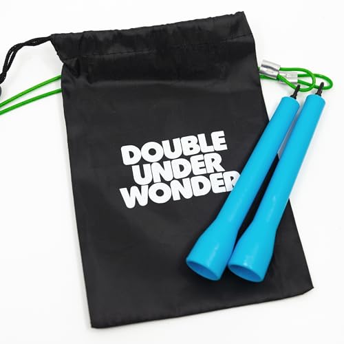 Double Under Wonder Jump Rope, Tangle-Free Speed Rope, Adjustable Speed Rope for Men, Women, Indoor Fitness Training Speed Skipping Rope, Jumping Rope, Perfect for Boxing Workout, Cardio, Endurance Training, Jump Rope for Double Unders - color: Earth, Win
