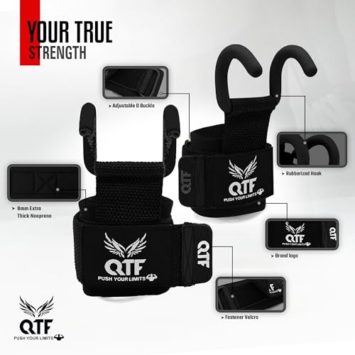 Weight Lifting Hooks Lifting Heavy Duty Deadlift Wrist Straps Men and Women Pull Ups Powerlifting and Gym Workouts grips - color: Black-Barber, size: Barber-Hooks