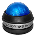 Body Back FSA Eligible Manual Massage Roller Ball | Deep Tissue Roller & Lacrosse Ball - Handheld Massager for Sore Muscles & Joint Pain | 360° Mobility Therapy Ball for Athletes & Fitness Recovery - color: Blue