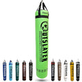 Outslayer Muay Thai Kickboxing Heavy Punching Bag – 6ft 130 lb – Made in USA – for MMA, Boxing & Training - color: Light Green/Black, size: With Bottom D-Ring