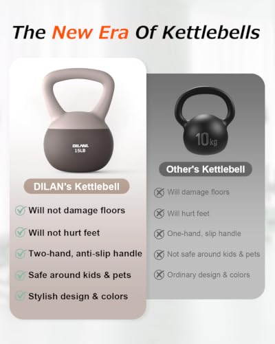 Soft Kettlebell, Safe Strength Training Kettle bell, Cushioned Impact-Resistant Base and Anti-Slip Grip Weight, Kettlebells Set for Home Workouts and Men/Women/Beginners,With Non-slip Gloves - color: Chic Pink