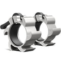 Synergee Aluminum Barbell Collars – 2" Olympic Locking Clamps - color: Silver