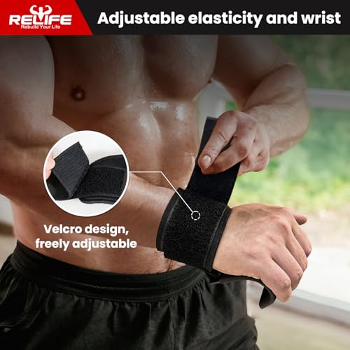 RELIFE REBUILD YOUR LIFE Lifting Hooks for Men and Women(Pair) | Pull Up Straps , Gym Reapers Lifting Wrist Grips, Heavy Powerlifting, Lifting Hooks for Weight Lifting