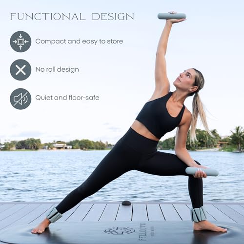 Dumbbell - Hand Weights for Exercise, Muscle Toning, Muscle Toning, Strength Building & Full Body Workout - color: BLUE, style: 2.2 lb