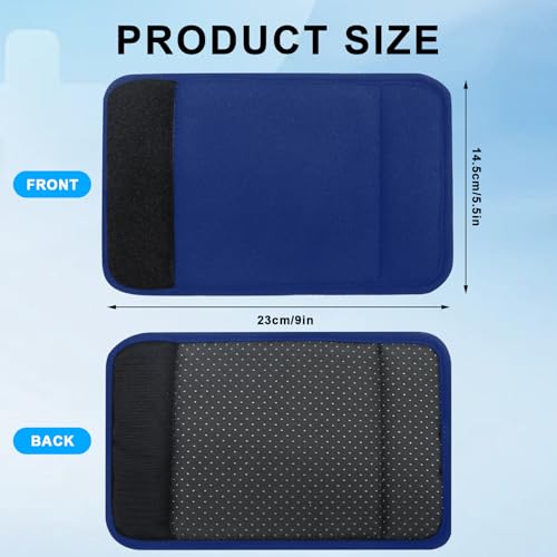 2 Pack Walker Handle Cushions Walker Grip Covers Pads Walker Padded Hand Grip Covers for Rolling Wheelchair Walker Elderly Grippers Rollator Handle - color: Dark blue