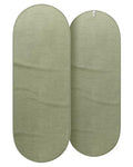 Bala Capsule Mat Towel for Gym, Slip-Resistant Yoga Mat for Women & Men | Home Workout Essentials with Sweat Absorbing Fabric - Pilates, Core Training, Exercise - Soft, Quick Dry Fitness - Sage