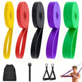 Resistance Bands, 5 Pack Pull-up Bands, Fabric Resistance Bands for Legs, Workout Bands, Exercise Bands Set for Fitness, Working Out, Body Stretching, Physical Therapy