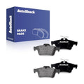 AutoShack Rear Premium Ceramic Brake Pad Set for Ford, Focus 2012-2018 EcoSport 2018-2022 C-Max 2013-2018, FWD AWD L3 1.0L L4 2.0L - style: Premium Ceramic Brake Pad