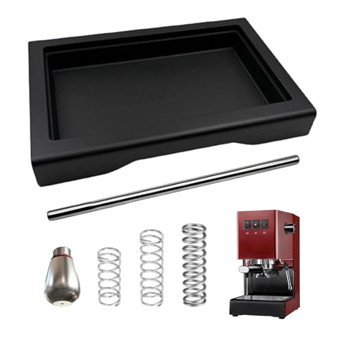 Thin Drip Tray & 6 Bar 9 Bar 12 Bar OPV Spring Fit For Gaggia Classic Pro Traditional Espresso Coffee Machine Parts, Coffee Drip Low water tray, (6pcs) - size: 6pcs