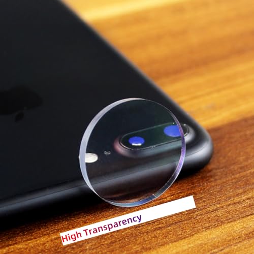 Extremely Soft Clear Glass Table Top Anti Slip Bumper Pads Non-Adhesive Rubber Spacers Dots,3mm Thickness. 20Count
