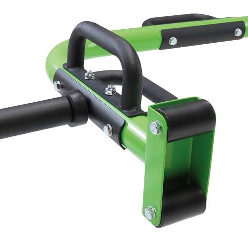 CAP Deluxe Open Trap Bar - Dual Grip Hex & Shrug Bar for Weightlifting - color: Green