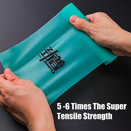tetotak JINPU 2M Slingshot Bands Flat 0.4/0.45/0.5/0.55/0.6/0.65mm Transparent Blue Professional Adults Hunting Replacement Material Heavy Duty Homemade Simple Shot Shooting Quick Rebound - size: 0.8mm