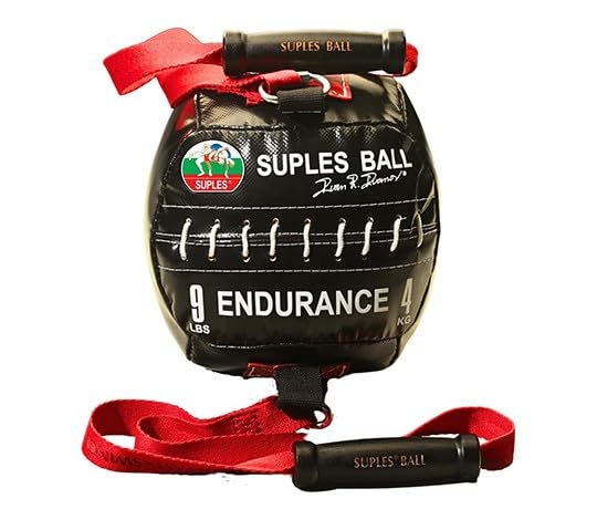 Suples Ball Strength – Bulgarian Bag Alternative for Functional Training, MMA, Wrestling, Judo, Grappling & Core Workouts - size: 9lbs, style: Intermidiate (10")