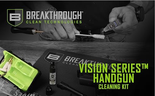 Breakthrough Clean Technologies Vision Series Universal Cleaning Kit - color: Multi, size: Universal Handgun