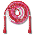 Pro-Grade Beaded Jump Rope for Beginners - color: Irisha