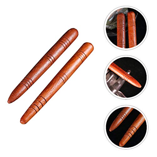 4Pcs Manual Acupressure Pen Wooden Thai Massage Stick Rod Deep Tissue Massage Tool Trigger Point Relief Pain Therapy Tools Full Body Relaxing Gifts Acupressure Pen,Acupressure Tools