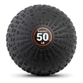 Marcy Slam Ball, 10–50 lbs Dead Weight, Non-Bounce, Sand-Filled Medicine Ball with Durable PVC Shell & Textured Grip for Slams, Tosses, Core & Full Body Training - size: 50 LB