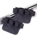 SUJAYU Leather Weight Lifting Gloves, Lifting Grips Weightlifting Gloves for Men Women, Weight Glove Gym Glove for Weightlifting Deadlifts Exercise - color: Dark Grey