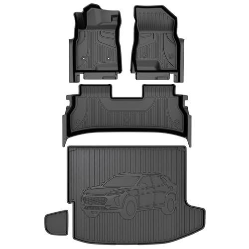 Original Floor Mats & Cargo Liner for Chevy Trax 2024 2025 2026 All Models | Custom Fit Trunk Mat for Chevrolet Trax 2024 2025 2026 1st & 2rd Row All Weather Car Accessories - style: Floor Mats & Cargo Liner