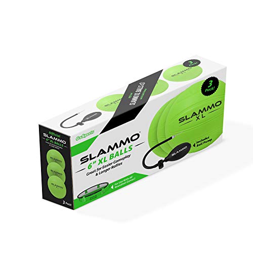 GoSports Slammo Official Replacement Balls 3-Pack - Works for All Roundnet Game Sets - Choose Between Competition Size or XL Size Balls - color: XL