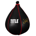 TITLE Boxing Gyro Balanced Leather Speed Bag: Speed Bag for Boxing, Speedbag, Speed Bags, Boxing Speed Bag, Title Speed Bag, Boxing Bag, Boxing Equipment, Punching Bag - size: XXS (4" x 7")