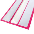 Sumery 3ft/6ft Air Mat Tumble Track Connector Tape for Inflatable Tumbling Gymnastic/Yoga/Camping White（NEW） (40) - color: Pink