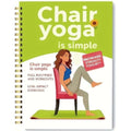 Chair Yoga Spiral Notebook, Low Impact Workout Journal, 5.5"x8.3" Lined Exercise Log for Adults & Seniors, Chair Yoga Routine Planner to Track Strength & Flexibility Fitness Progress