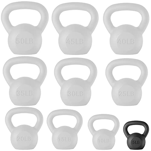 Philosophy Gym Cast Iron Kettlebell Weights - style: 5 lbs