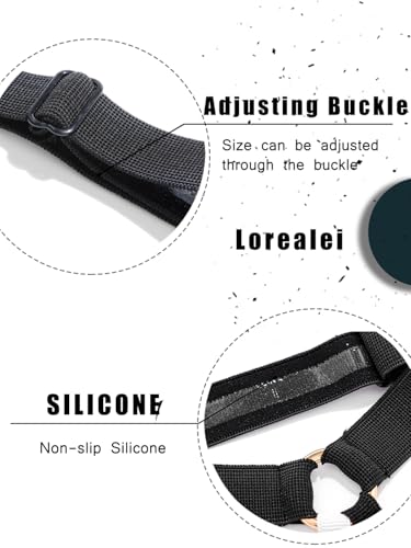 Rave Leg Wraps Elastic Garter Plus Size Leg Straps Music Festivals Outfits for Women - color: Black-white