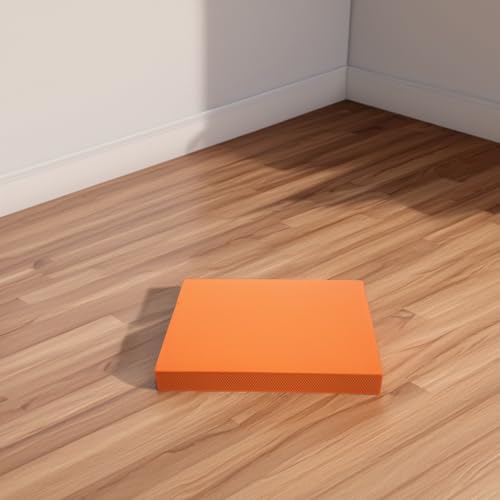 Balance Pad Stability Trainer Pad TPE Exercise Mat for Core Training Yoga Rehabilitation Knee Support Anti Slip Base 15.74 X 12.99 X 1.77 in Portable for Home Gym Outdoor