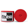 Boxing Hand Wraps Inner Gloves for Men Women(180 Inch) | Elasticated Thumb Loop Bandages, Wrist Wrap Protection, Muay Thai MMA Kickboxing Martial Arts, Punching Bag Training - color: Red
