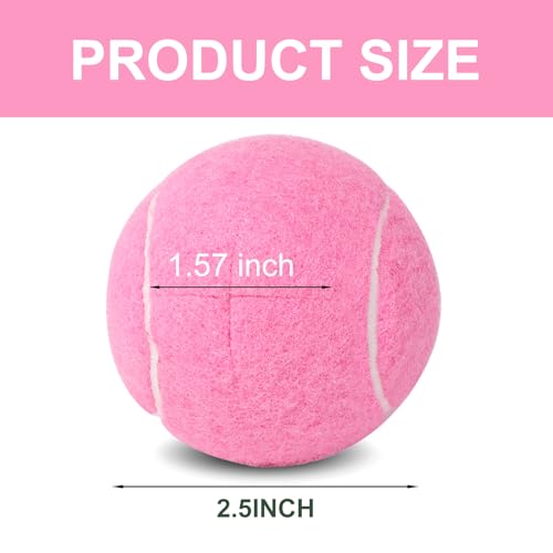 ANCKNE Walker Tennis Balls Precut Tennis Balls for Walkers 4PCS Walkers Legs Universal Precut Glide Balls, Heavy Duty Long Lasting Felt Pad Glide Coverings for Furniture Legs and Floor Protection - color: PINK