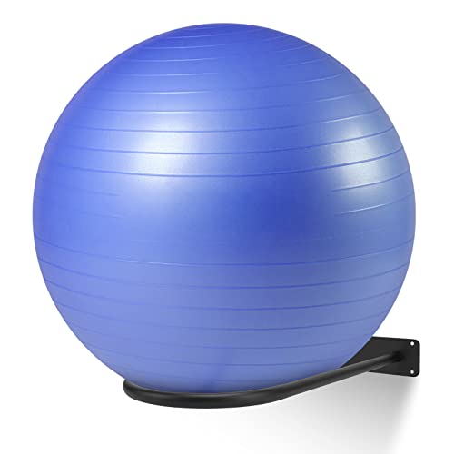 Medicine Ball Rack - Wall Mount Stability Ball Storage Rack(1 Black) - color: 1 Black