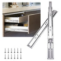 Sulawskys Soft Close Drawer Slides 22 Inch, 6 Pairs – Full Extension 100LB | (12 Pcs) Side Mount Full Extension Ball Bearing Drawer Glides, Heavy Duty 100 LB for Kitchen Cabinets, Dresser, Wardrobe - size: 22inch-550mm