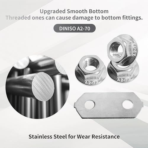 30 Sets Nickel Plated Copper Bus Bars & Stainless Steel Nut Kit - Compatible with Toyota Prius, Prius V, Lexus CT200h Hybrid Battery (2004-2017 Models - Improved Design) - size: 30 sets