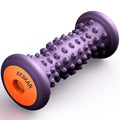 BESKAR Foot Massage Roller for Relief Plantar Fasciitis, Foot Reflexology Tool Pressure Point Massage Roller, Deep Tissue Massage for Relieving Feet Arch Heel Pain, Myofascial Pain Syndrome - color: Grape