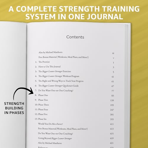 The Year One Challenge for Men: Bigger, Leaner, and Stronger Than Ever in 12 Months (The Bigger Leaner Stronger Series)