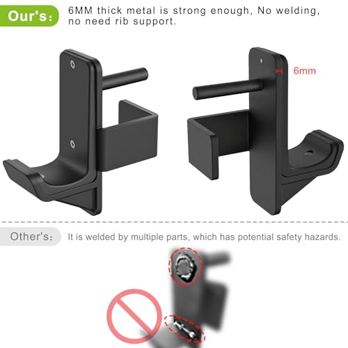 Kipika Power Rack Attachment for 5/8" & 1" Holes - Heavy Duty Home Gym Equipment for 2x2 or 3x3 Squat Rack, Adjustable and Easy to Install - color: For 2"x2" Rack with 5/8" or 1" Hole