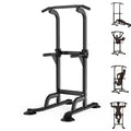 Power Tower Pull Up Bar and Dip Station for Home Gym, Adjustable Pull Up Bar with 300 Lbs Capacity, Free Standing Chin Up Bar for Strength Training, Men Women Teens