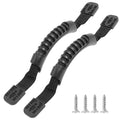 Piutouyar 2 Pcs Kayak Handles Replacement Kayak Carry Handles Rubber Handles Canoe Boat Side Mount Carry Handle for Kayaks Suitcase Luggage - size: Kayak Handle With Fixing End