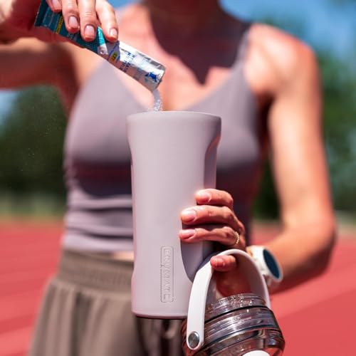 BrüMate MultiShaker Blender Shaker Bottle | 100% Leakproof Insulated Stainless Steel | Pre Workout and Protein Shaker Bottle for the Gym | 26oz (Prickly Pear) - color: Prickly Pear