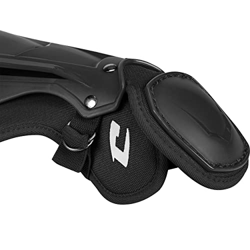 Champro Optimus MVP Double Knee Leg Guard - color: Black, size: 16.5"