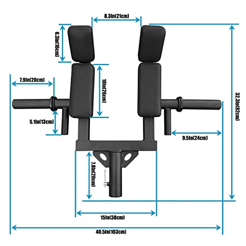 Viking Press Landmine Handle for 2-Inch Barbell, Hack Squat T-Bar Row Attachment Strength Training Accessories, Shoulder Press Landmine Attachment Equipment - color: Style G