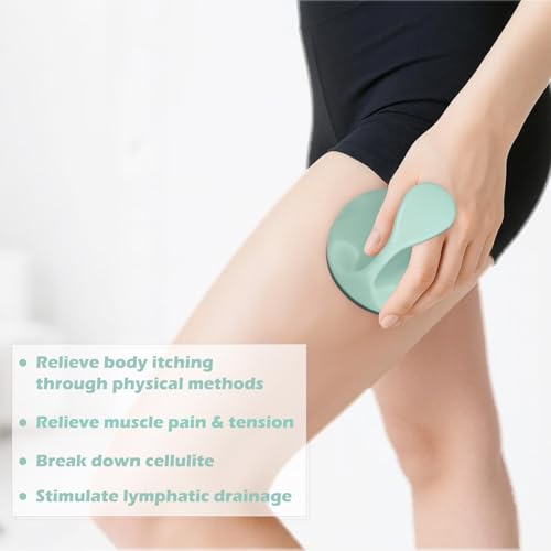 Lymphatic Massage Roller for Cellulite Remover Body Sculpting - Handheld Cellulite Massage Tool for Body Bloat Blood Circulation Lymphatic Drainage Green - size: Steel Roller-green