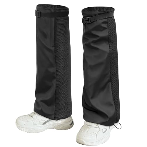 Tlswshsy 2Pcs Lawn Care Leg Gaiters, Breathable Leg Guard for Trimming, Adjustable Garden Trimming Leg Chaps for Men and Women Landscaping Farm Working Outdoor Hunting Hiking